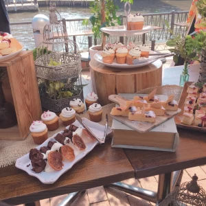 今流行りのインスタ映え間違いなしのデザート|527354さんの8G Horie RiverTerrace Wedding（ウエディング取扱終了）の写真(750750)