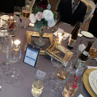 結婚式当日のゲストテーブル