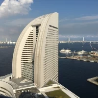 披露宴会場から見える景色