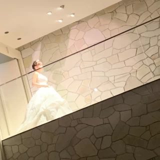 階段があるので階段からの入場が可能です