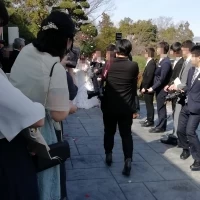 フラワーシャワーができます
