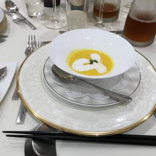 かぼちゃの冷製スープ