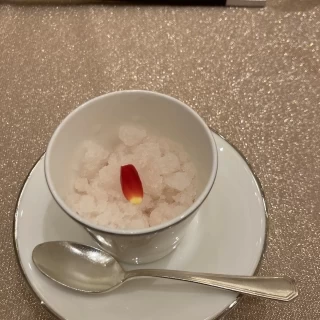 シャンパンシャーベットは美味