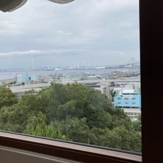 披露宴会場からの景色
