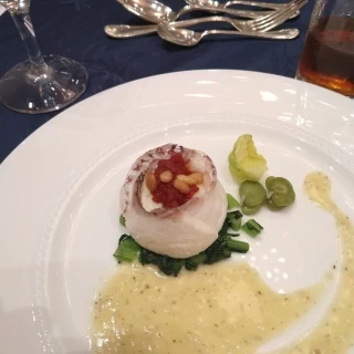 料理は最高でした。