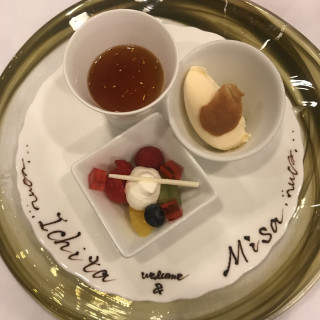 プリンアラモード