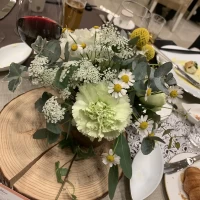 テーブルのお花