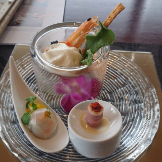 試食させてもらった前菜