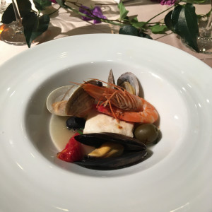 ブイヤベース風の魚料理|527729さんのHOTEL CRYSTAL PALACE（ホテルクリスタルパレス）の写真(749992)