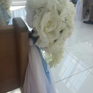 教会のお花です（造花）