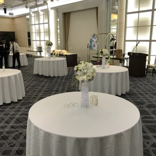 光の演出が得意な会場