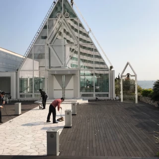 独立型のクリスタルチャペルです