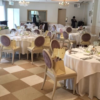 キッチンの見える披露宴会場