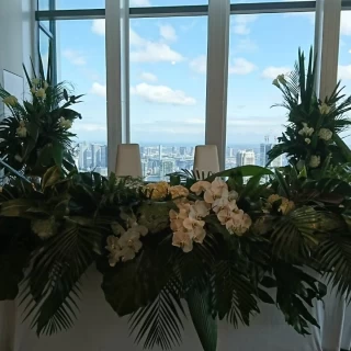 会場装花