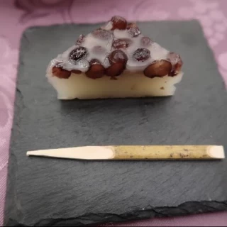 デザートの羊羹おいしかったです