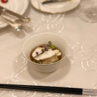 締めの鯛茶漬け