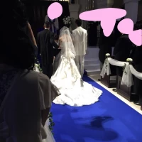 新婦、新婦の父親、新郎、神父で行う確認の儀