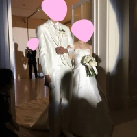 新郎新婦の披露宴会場入場