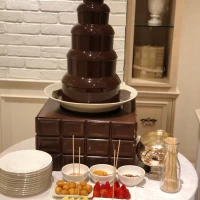 デザートブッフェのチョコレート