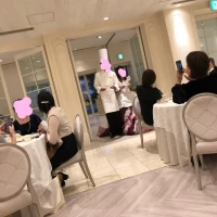 デザートブッフェの入場