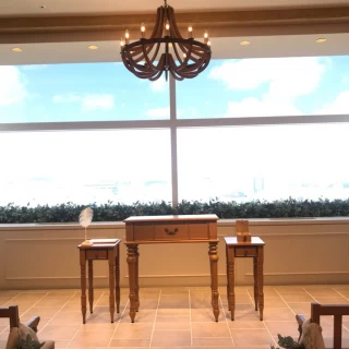 会場からの眺めは絶景の一言です。