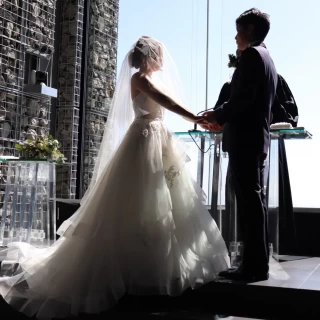 なんといっても新郎新婦が映えます。