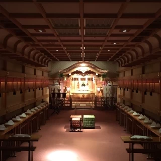 慶雲殿です。出雲大社を祀っているそうです。