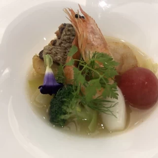 優しい味で野菜がとても柔らかくて美味しかった
