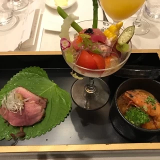 ランクアップした前菜