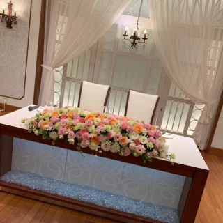 新郎新婦席