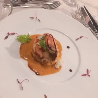 オマールエビとリゾット