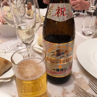 ビールはキリンです。