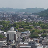 会場から岡山城も見え、岡山らしさがあるので眺めも最高でした。