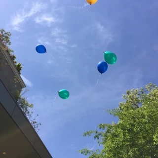 風船飛ばし