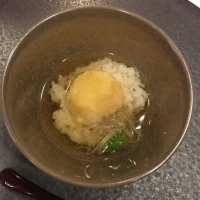 お茶漬け。