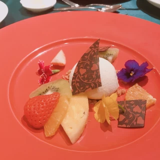 かわいらしいデザート
