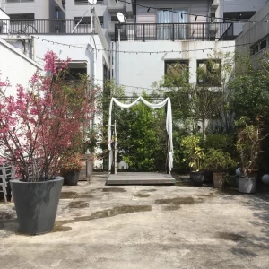 お店奥の中庭2|529212さんのTENOHA DAIKANYAMA（テノハダイカンヤマ）の写真(757539)