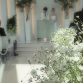 シート横の花も選べます