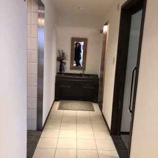 披露宴脇のトイレスペース