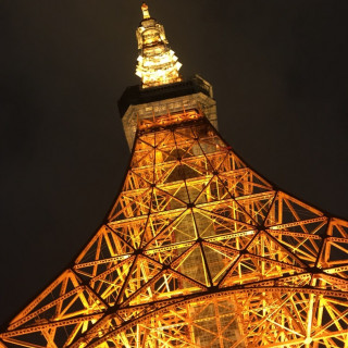 披露宴会場からの東京タワー