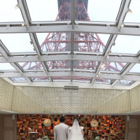 東京タワーの見えるチャペル
