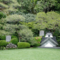 明治記念館の庭