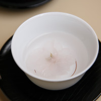 挙式前に出される桜茶