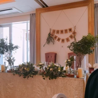 メインテーブル