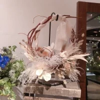リースブーケも作ってもらえます。