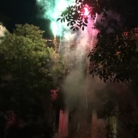 花火の演出がありました！
