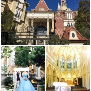 ガーデンの写真も入っています、
前撮りが素敵な思い出に。