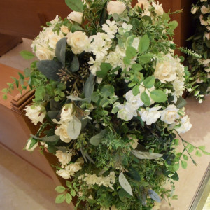 チャペル装花|529855さんの仙台ロイヤルパークホテルの写真(761967)