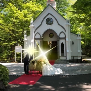 かわいらしい教会です。