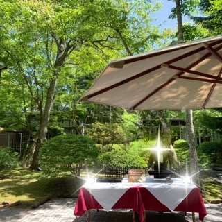新緑がきれいです。